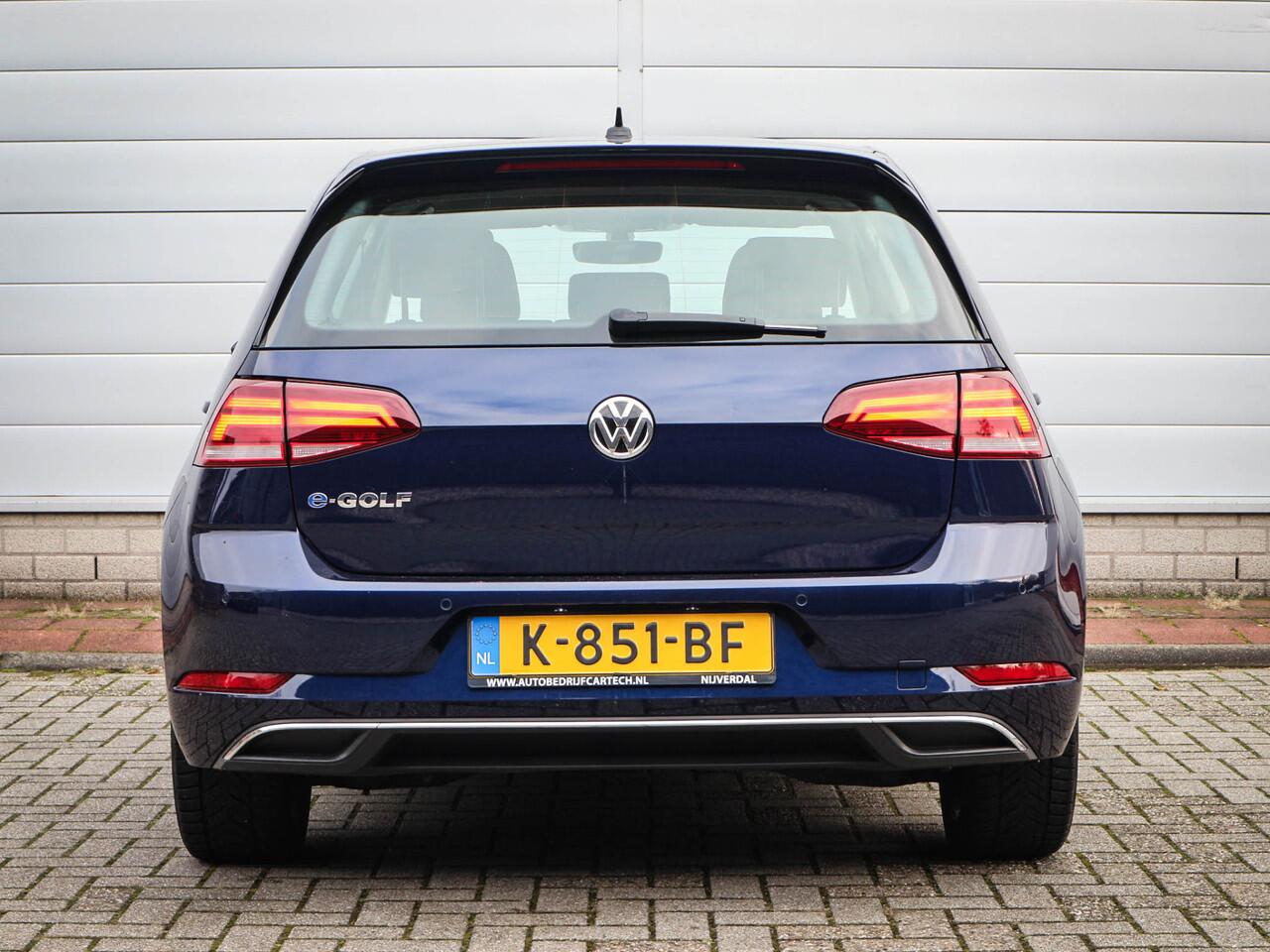 Volkswagen e-Golf E-DITION | Clima | Cruise | Navi | Led | Pdc | 17 Inch | Pdc | Adaptive cruise |
