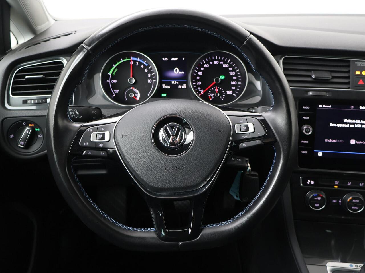 Volkswagen e-Golf E-DITION | 136 PK | Soh 91% | Adaptive cruise control | Achteruitrijcamera | Apple Carplay/Android Auto |