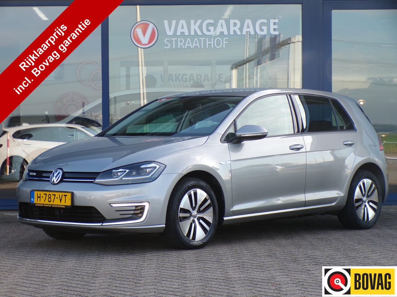 Volkswagen e-Golf E-DITION, SOH 93.5% / Full LED / Carplay + Android Auto / Virtual Cockpit / Parkeersensoren V + A