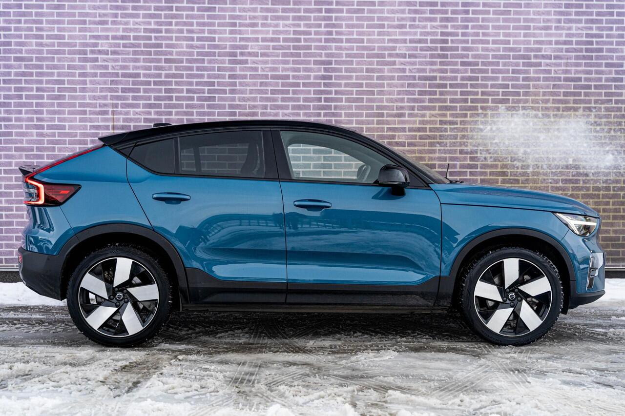 Volvo C40 Recharge Twin Intro Edition 78 kWh | 360 Camera | Stuur-/Stoelverwarming | Adaptive Cruise Control | Keyless Entry | Getint Glas | 20" Wielen | Apple Carplay |