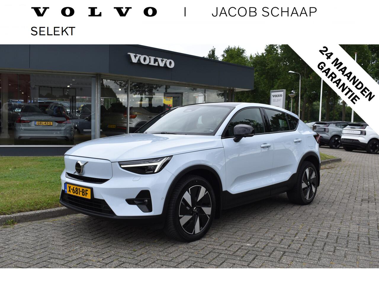 Volvo C40 Recharge Twin Ultimate 82 kWh 408 PK Woolblend | ACC | Pano Dak | Trekhaak | Stoel Stuur verwarming |360 Camera | 19 inch