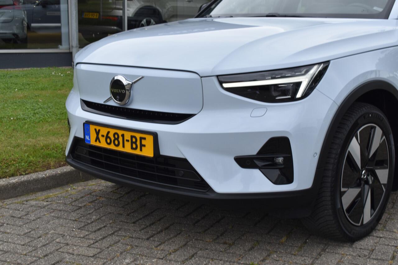 Volvo C40 Recharge Twin Ultimate 82 kWh 408 PK Woolblend | ACC | Pano Dak | Trekhaak | Stoel Stuur verwarming |360 Camera | 19 inch