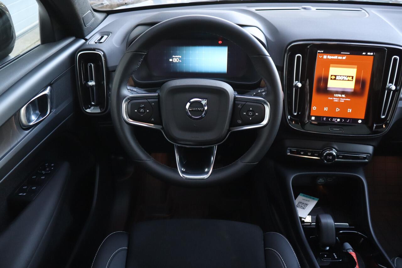 Volvo C40 Recharge Twin Plus 82 kWh - NL- Auto!! Stoel+stuur verw I Dode hoek I Camera