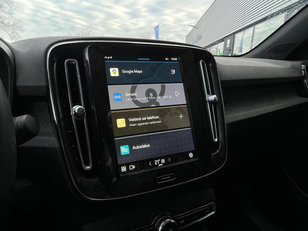 Volvo C40 69 kWh, Automaat, Bluetooth, CarPlay, Camera, Cruise, NAP, BTW