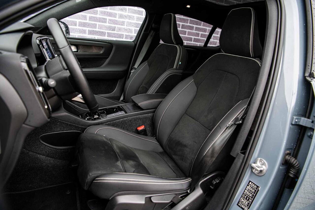 Volvo C40 Recharge Plus 69 kWh | Adaptieve cruise control | Stoel- en stuurverwarming | Warmtepomp | 20 inch velgen | Panoramadak | Camera |