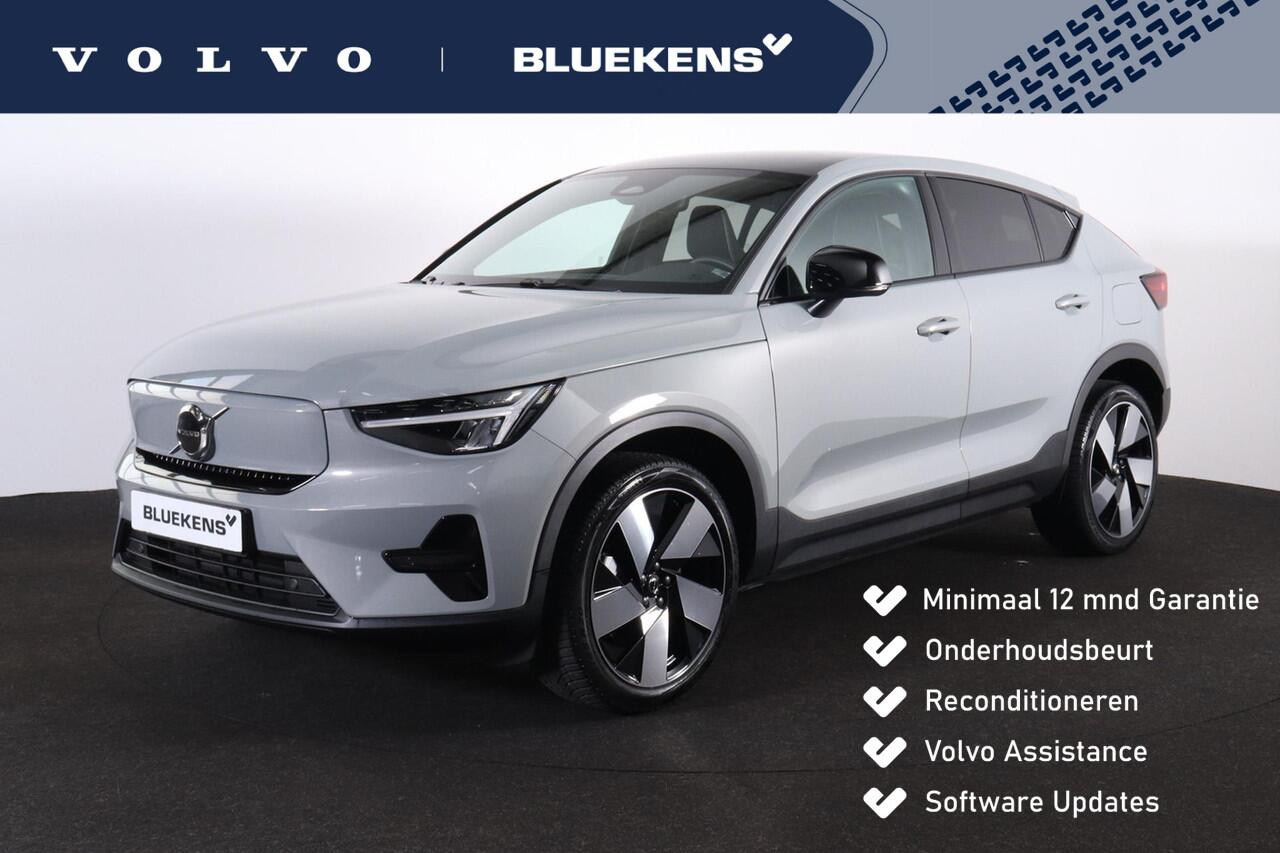 Volvo C40 Single Plus - Panoramadak - IntelliSafe Assist & Surround - Parkeercamera achter - Verwarmde voorstoelen & stuur - Parkeersensoren voor & achter- Draadloze tel. lader - Warmtepomp - Extra getint glas - 20' LMV