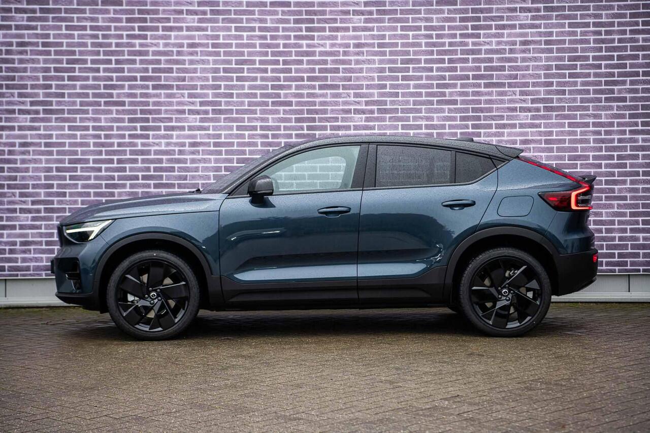 Volvo EC40 Single Motor Extended Range Ultra Black Edition | Harman Kardon | 20" | Panoramadak | Donker Glas | Power Seats |