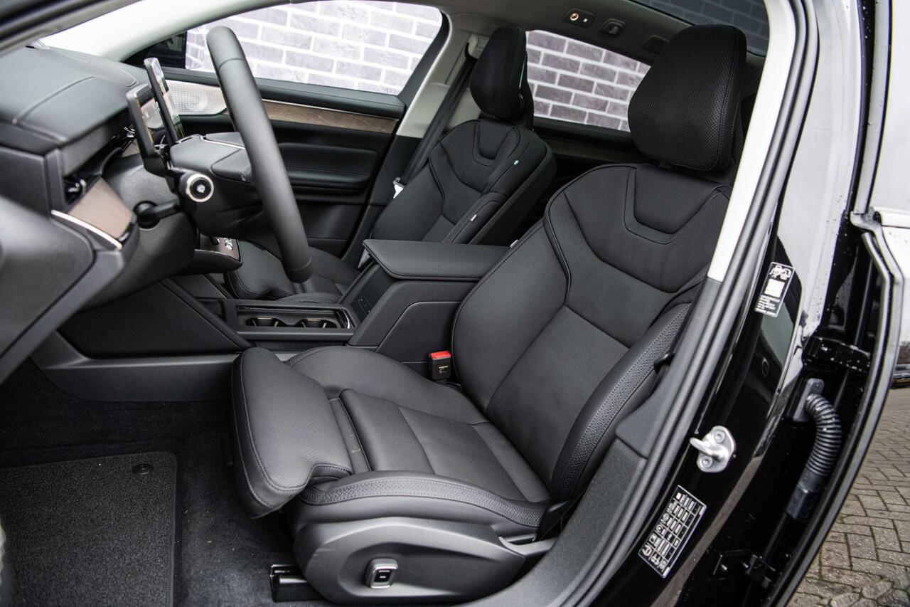 Volvo ES90 Single Motor Extended Range Ultra | Pilot Assist Pack | 22" | Bowers & Wilkins | Chrome Pack | Luchtvering | HD Pixel LED | Elektrochromatisch panoramadak | Gelamineerd Glas | Soft Close | Luxe middenarmsteun achter | Ventilatiestoelen voor & achter | Mas