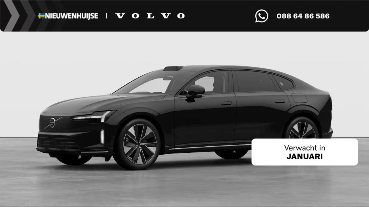 Volvo ES90 Single Motor Extended Range Ultra 92 kWh | Pilot Assist | Extra getint glas achter | Bowers & Wilkins audiosysteem | Chrome Pack