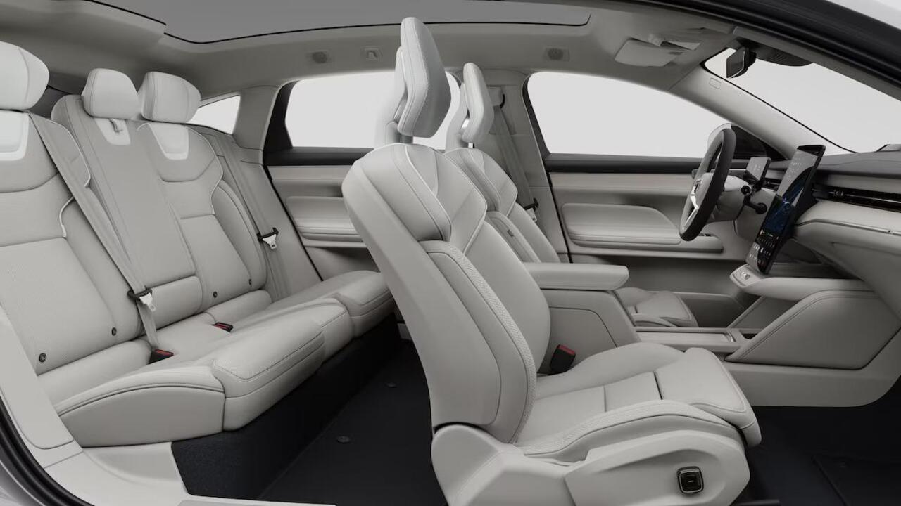 Volvo ES90 Single Motor Extended Range Ultra 92 kWh | Long Range | Google | Adaptieve Cruise | Massage Voorstoelen | Pilot Assist | Bowers & Wilkins Audio | Luchtvering | HD Pixel LED | Panoramadak | Gelamineerd Glas | Soft Close | Ventilatiestoelen Voor & Achter | 