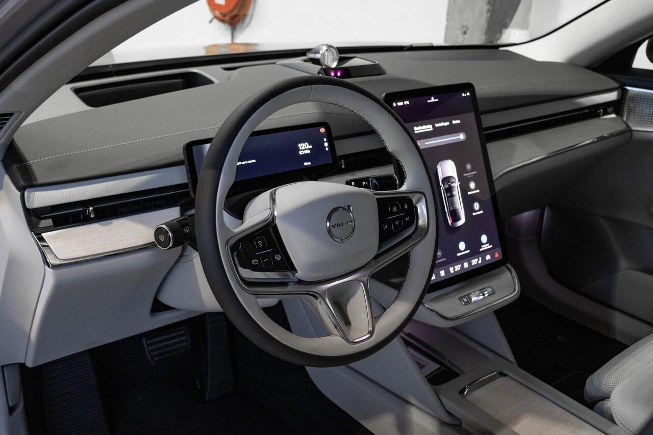 Volvo ES90 Single Motor Ext. R. Ultra Launch Edition 92 kWh | Luchtvering | Elektrochromatisch panoramadak | Geventileerde voor- en achterstoelen | Bowers & Wilkins | Pilot assist | 22 inch. lichtmetalen velgen | Stoel- /stuurwielverwarming | Verwarmde achterbank