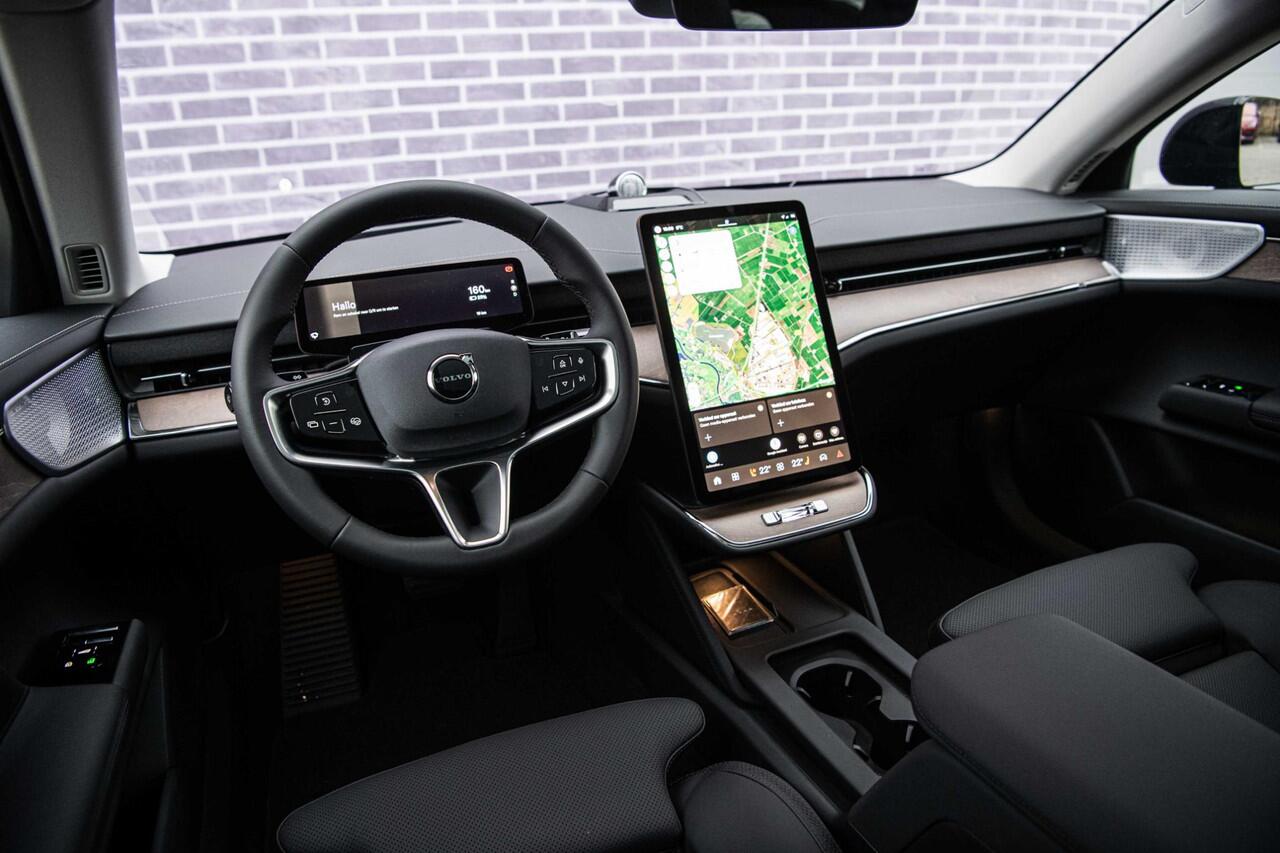Volvo ES90 Single Motor Extended Range Ultra 92 kWh | Long Range | Google | Pilot Assist | Bowers & Wilkins Audio | Chrome Pack | Luchtvering | HD Pixel LED | Pano Dak | Gelamineerd Glas | Soft Close | Luxe middenarmsteun achter | Ventilatiestoelen Voor & Achter | M