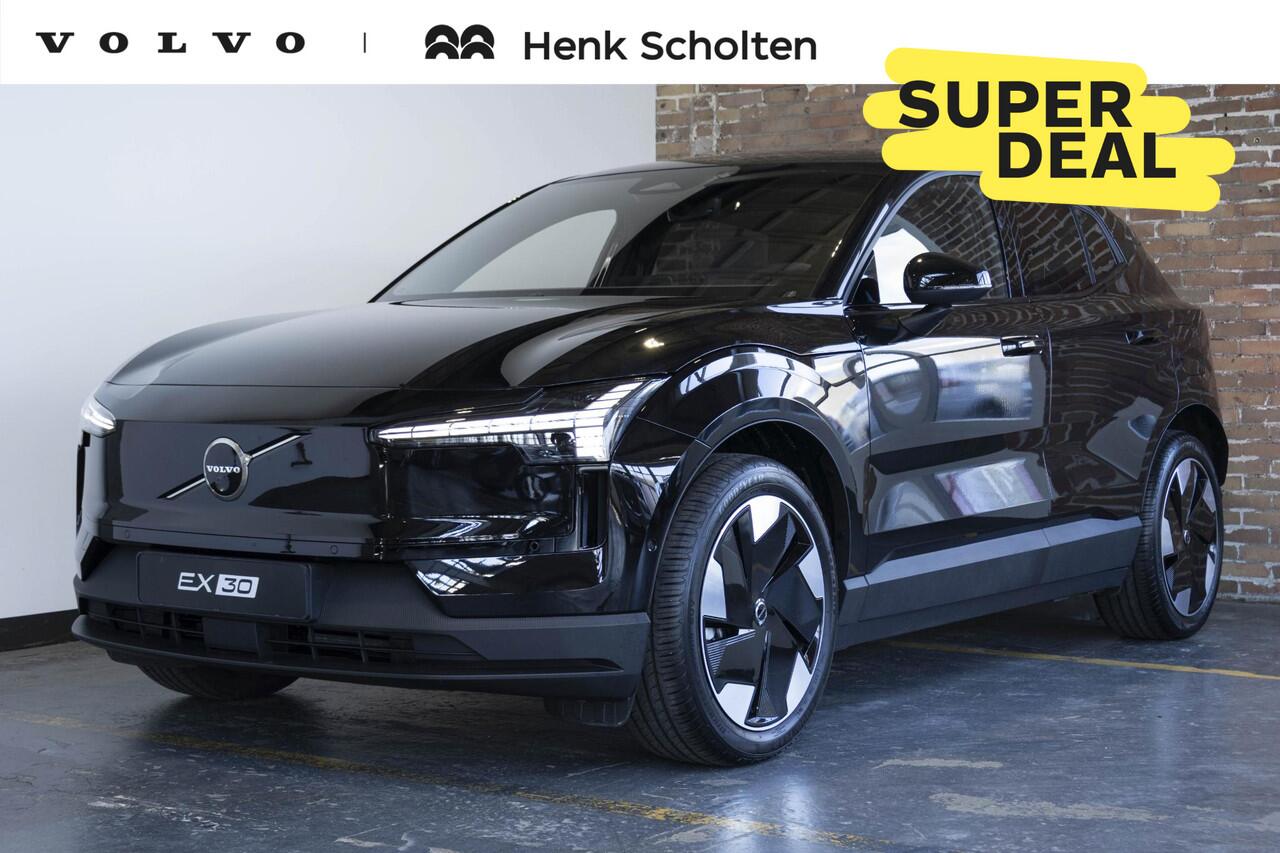 Volvo EX30 Single Motor Extended Range Plus | Verlengde Garantie 2 jaar | Direct Beschikbaar | Harman Kardon Premium Audio | Keyless Entry | Achteruitrijcamera | Parkeersensoren V+A | Donker Getint Glas | Pilot Assist |