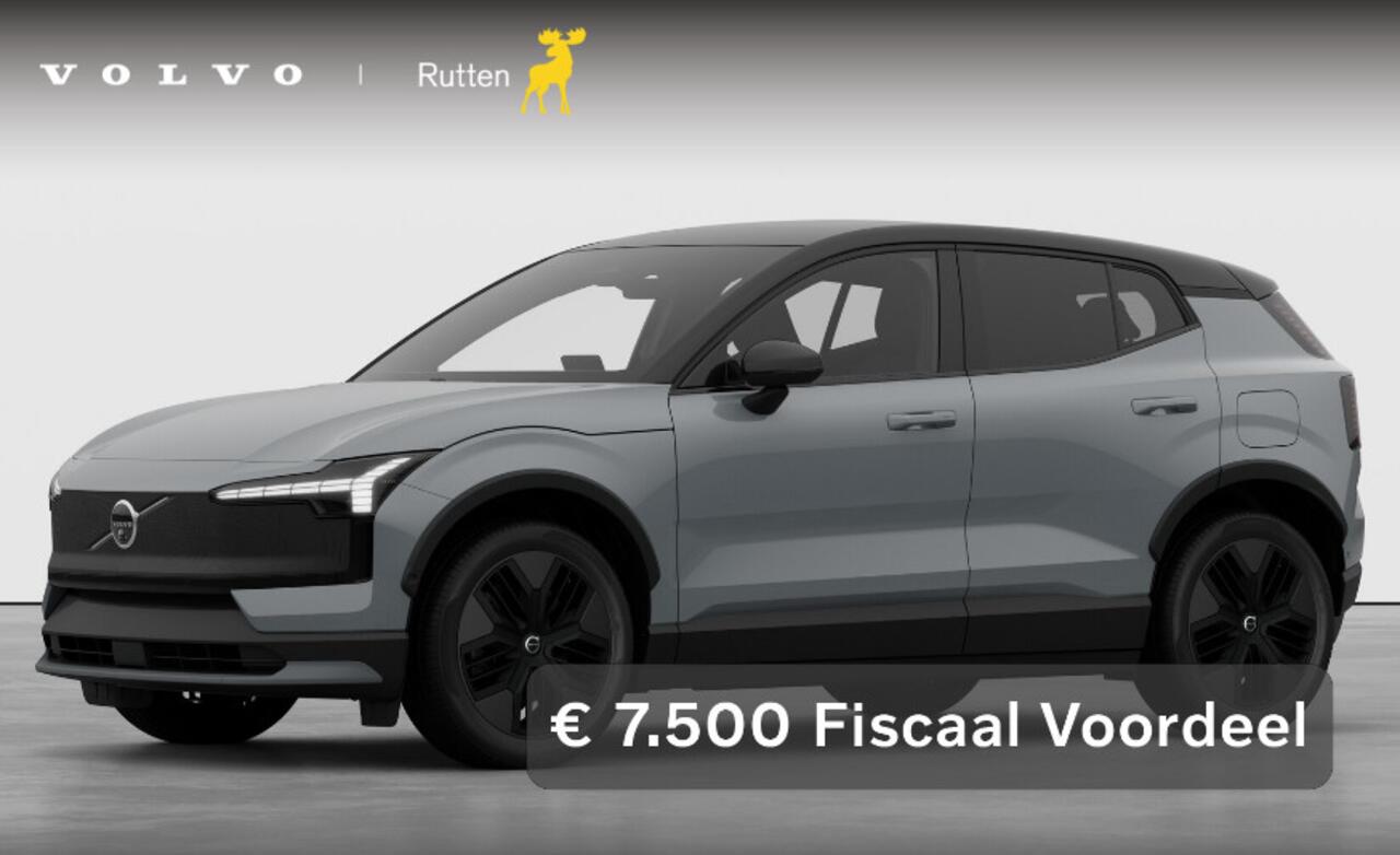 Volvo EX30 Cross Country 428PK Automaat Twin Performance Ultra / Cross Country Experience-pakket/ Adaptieve cruise control/ Panoramadak/ BLIS/ Parkeersensoren met 360 camera / Getint Glas / Stoel en stuurwielverwarming / Elektrische stoelen / Apple carplay / Elektri