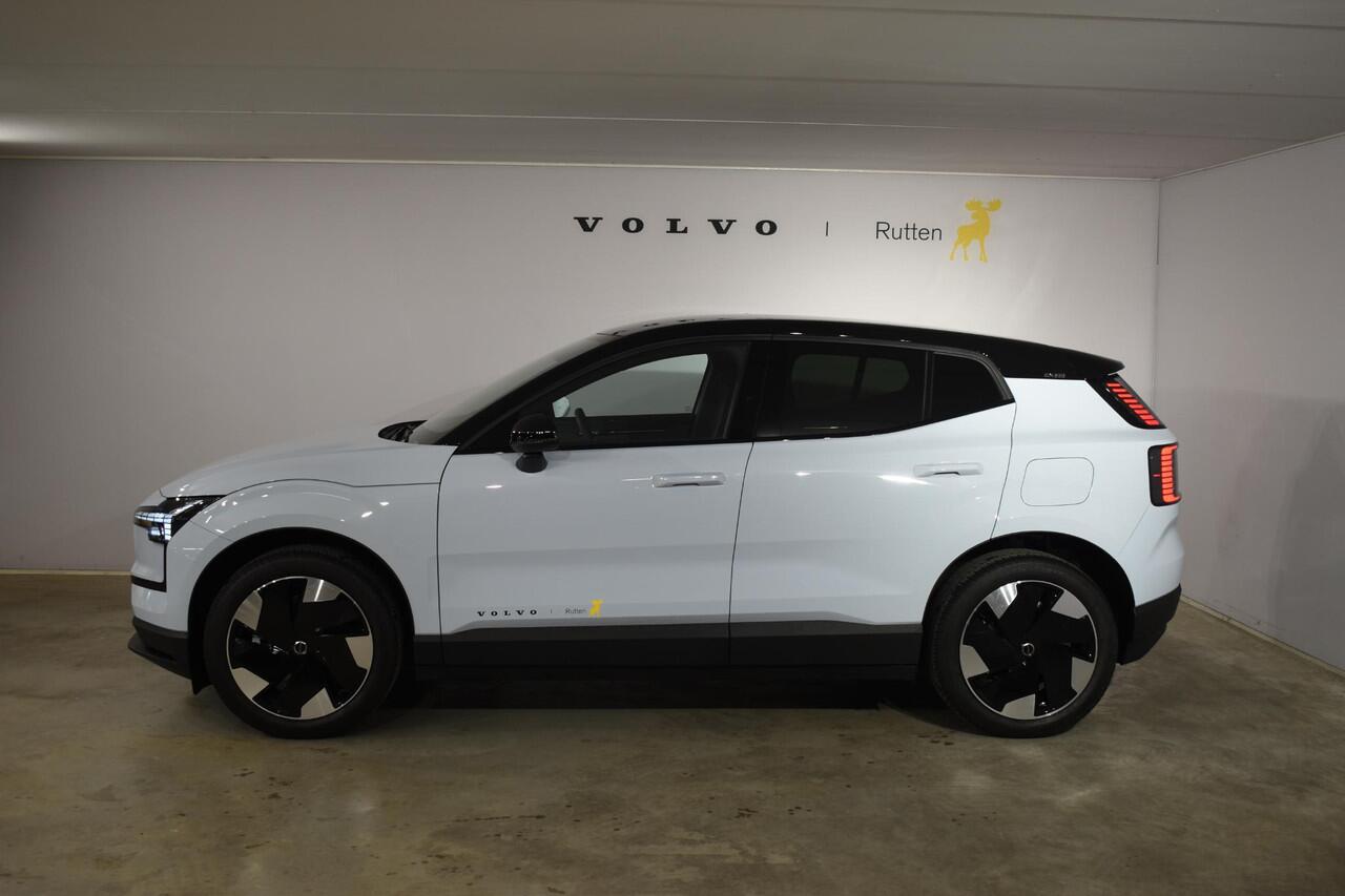 Volvo EX30 272PK Single Motor Extended Range Plus 69 kWh / Extra getint glas / Climate pack / Cloud Blue