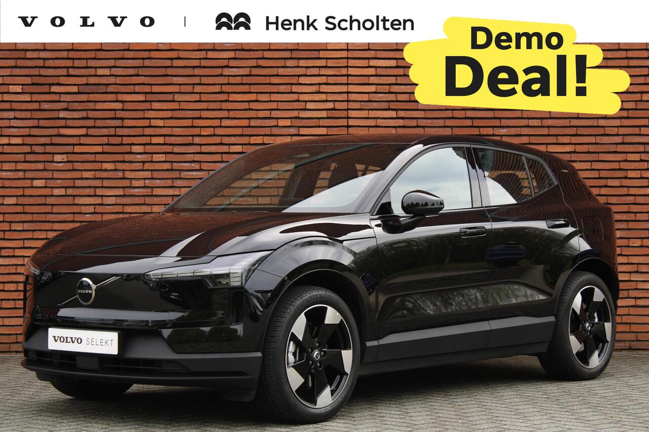 Volvo EX30 Single Motor Extended Range Plus | Incl. Volvo Verlengde garantie | Adaptieve Cruise Control | Pilot Assist | Harman/Kardon Audiosysteem | Parkeersensoren voor en achter | Parkeercamera achter | 20" Lichtmetalen velgen |