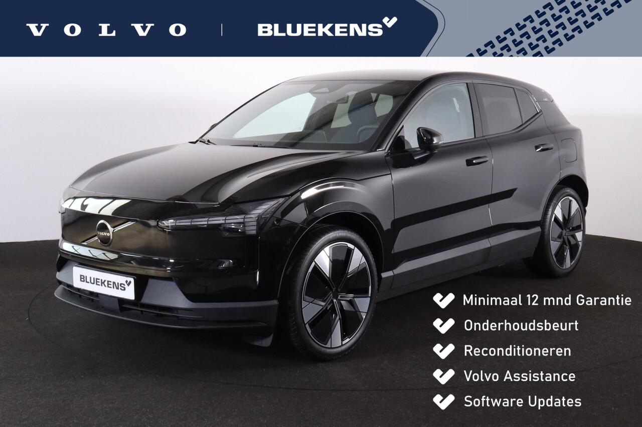 Volvo EX30 Single Motor Extended Range Ultra 69 kWh - 20' LMV - Getint glas v.a. B-stijl - Panoramadak - 360º Camera - Harman Kardon audio - Elektrisch bedienbare voorstoelen - Adaptive Cruise Control - Pilot Assist - BLIS dodehoekassistentie - Keyless Drive - Elekt