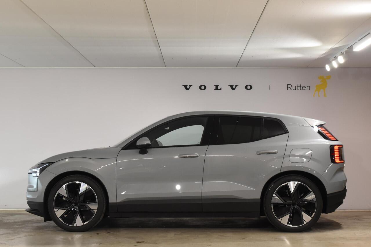 Volvo EX30 272PK Single Motor Extended Range Core / Adaptieve Cruise Control/ Climate Pack / Extra getint glas / Dodehoek Detectie / Parkeersensoren/ Achteruitrijcamera/ Warmtepomp/ Google Services/