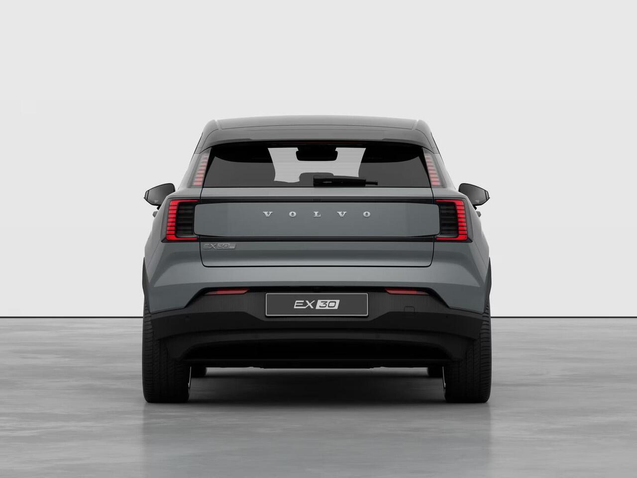 Volvo EX30 Single Motor Extended Range Plus Leverbaar in 2025 met 17% bijtelling / 20" velgen / Privacy Glass / Dak in Glossy Black