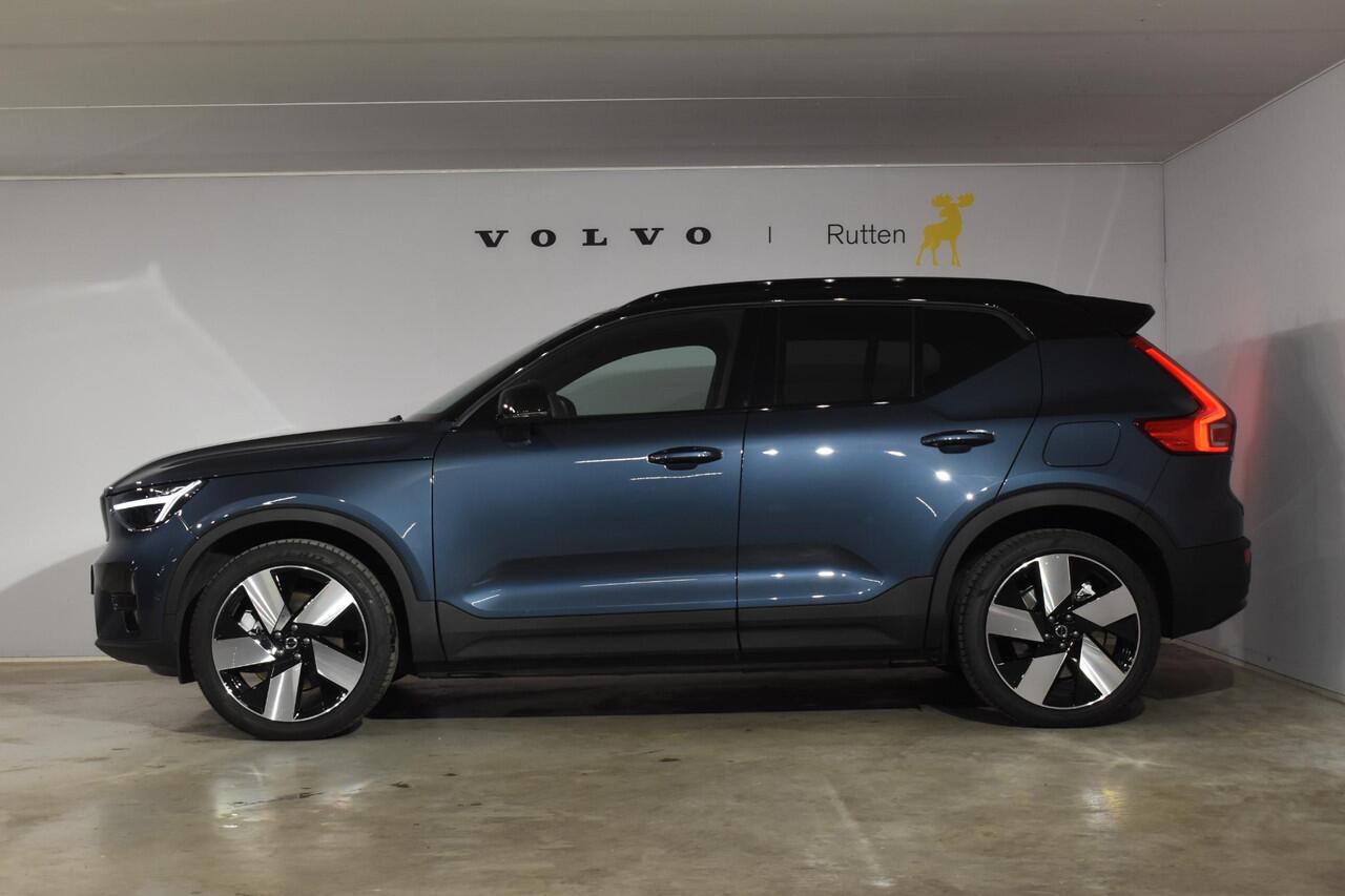 Volvo EX40 252PK Single Motor Extended Range 82 kWh Plus / Lounge Pakket / Extra getint glas / 360 Camera / 20'' velgen / Panoramadak / Zwart dak