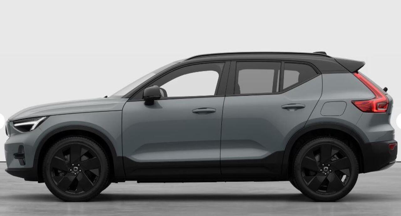 Volvo EX40 252PK Single Motor Extended Range 82 kWh Plus Black Edition/ Lounge Pakket / Panoramadak / Extra getint glas / Nubuck bekleding