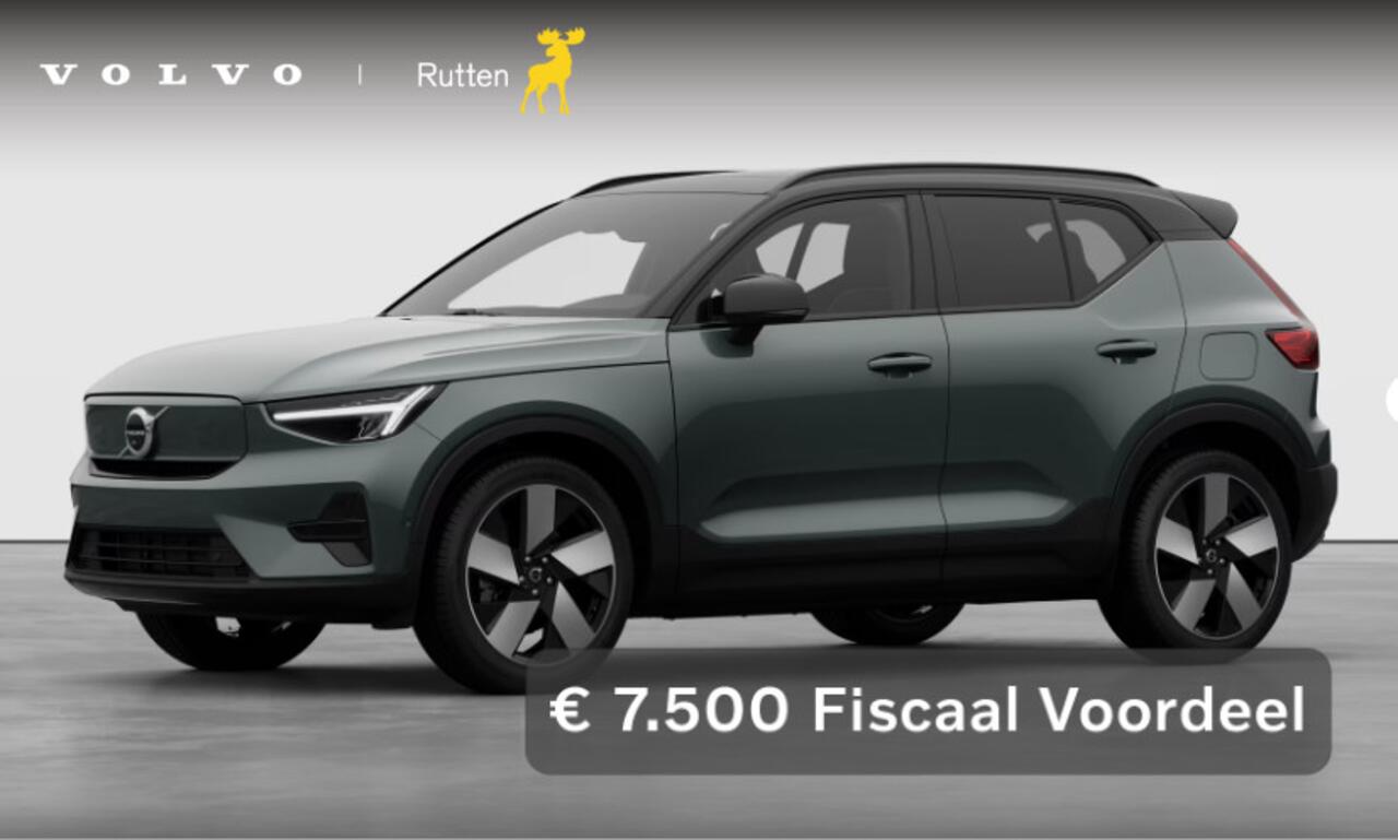 Volvo EX40 252PK Auotmaat Single Motor Extended Range Plus Panoramadak / Apple Carplay / Android Auto / Harman kardon audio / Adaptive cruise control / Pilot assist / Lichtmetalen velgen /