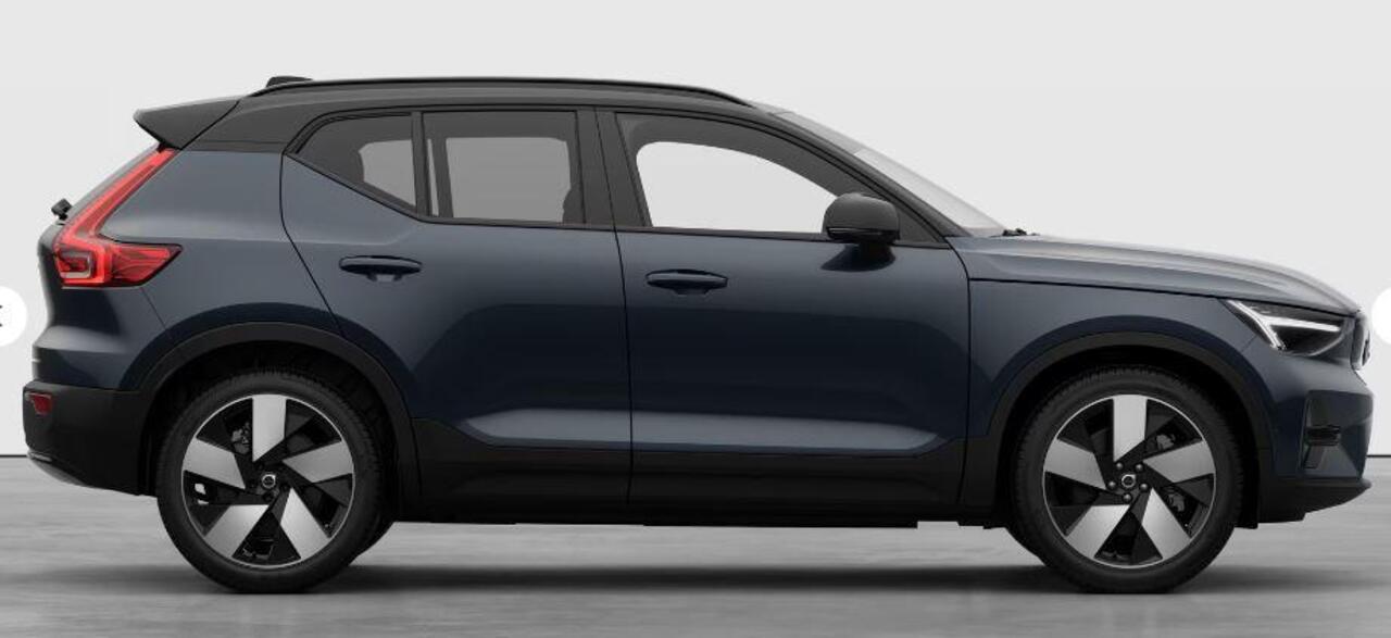 Volvo EX40 252PK Single Motor Extended Range 82 kWh Plus / Lounge Pakket / Panoramadak / 360 Camera / Extra getint glas / 20'' Velgen / Nubuck bekleding