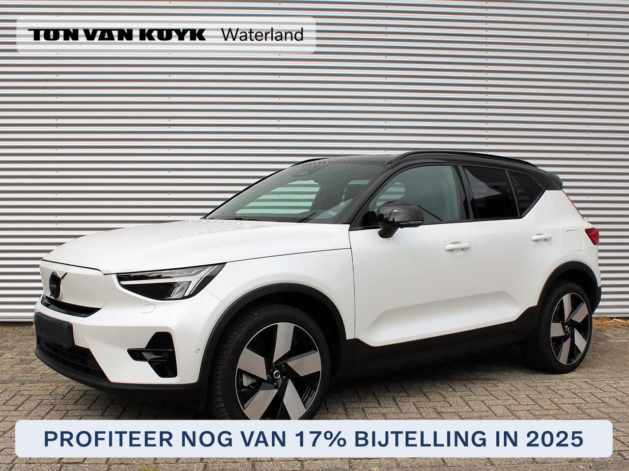 Volvo EX40 Single Motor Extended Range Ultra Automaat / Panoramadak / 20" velgen / 360* camera / Harman Kardon / Privacy Glass