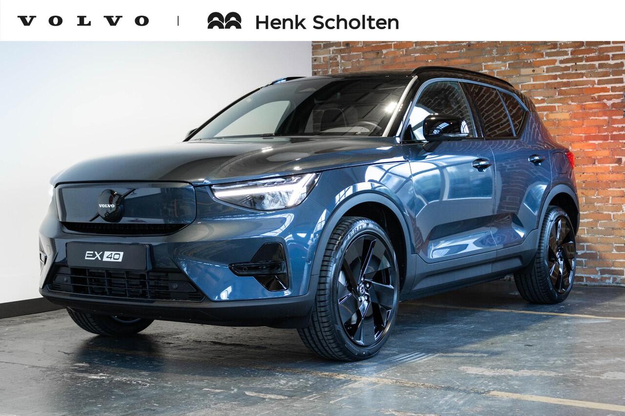 Volvo EX40 Single Motor Extended Range Ultra Black Edition | Verwacht Dec. 2025 | 20" Lichtmetalen Wielen | Elektrisch Verstelbare Voorstoelen | 360º Camera | Stoel/Stuurverwarming | Warmtepomp | Donkergetint Glas |