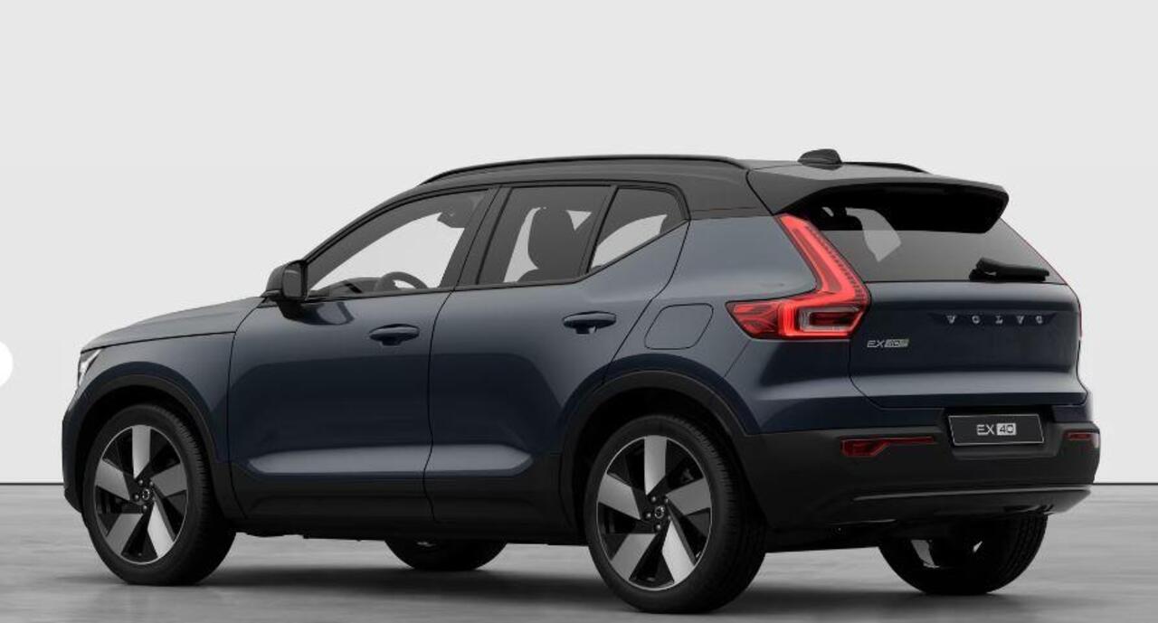 Volvo EX40 252PK Single Motor Extended Range 82 kWh Plus / Lounge Pakket / Panoramadak / 360 Camera / Extra getint glas / 20'' Velgen / Nubuck bekleding