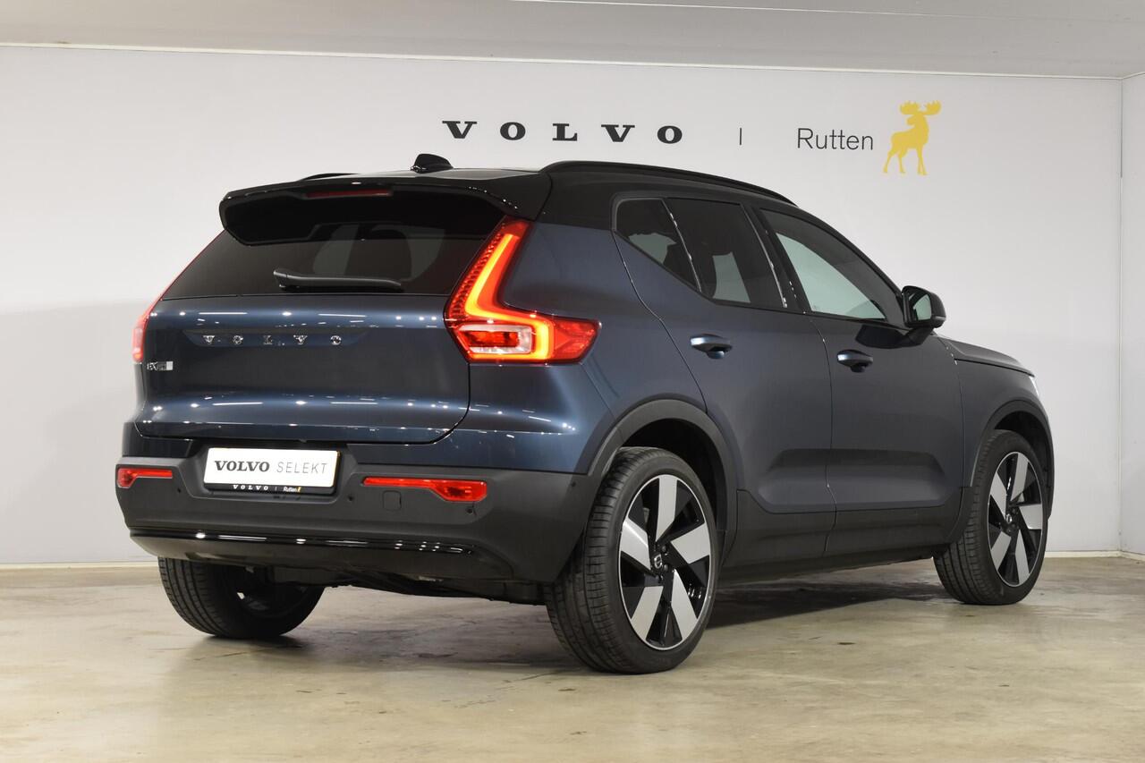 Volvo EX40 252PK Single Motor Extended Range 82 kWh Plus / Lounge Pakket / Extra getint glas / 360 Camera / 20'' velgen / Panoramadak / Zwart dak