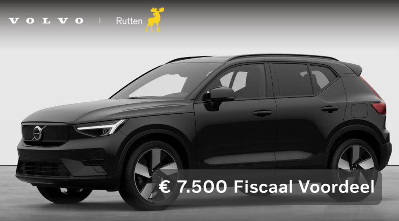 Volvo EX40 Single Motor Extended Range Plus 82 kWh / Panoramadak / Harman Kardon / 360 camera / Microtech/Nubuck / 20'' 5-Spaaks Black Diamond Cut