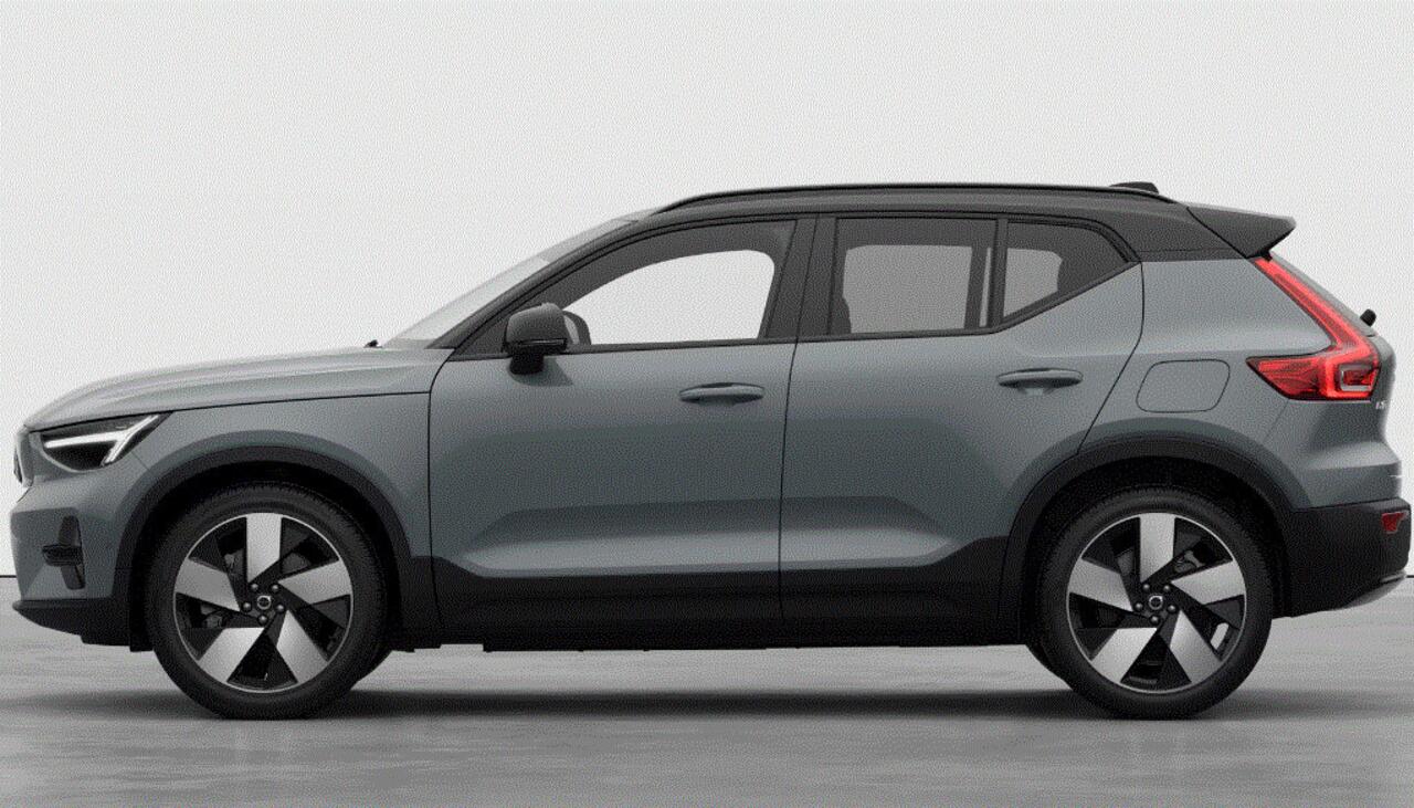 Volvo EX40 252PK Single Motor Extended Range 82 kWh Plus / Lounge pakket / Extra getint glas / Panoramadak / 360 camera / 20'' velgen / Zwart dak