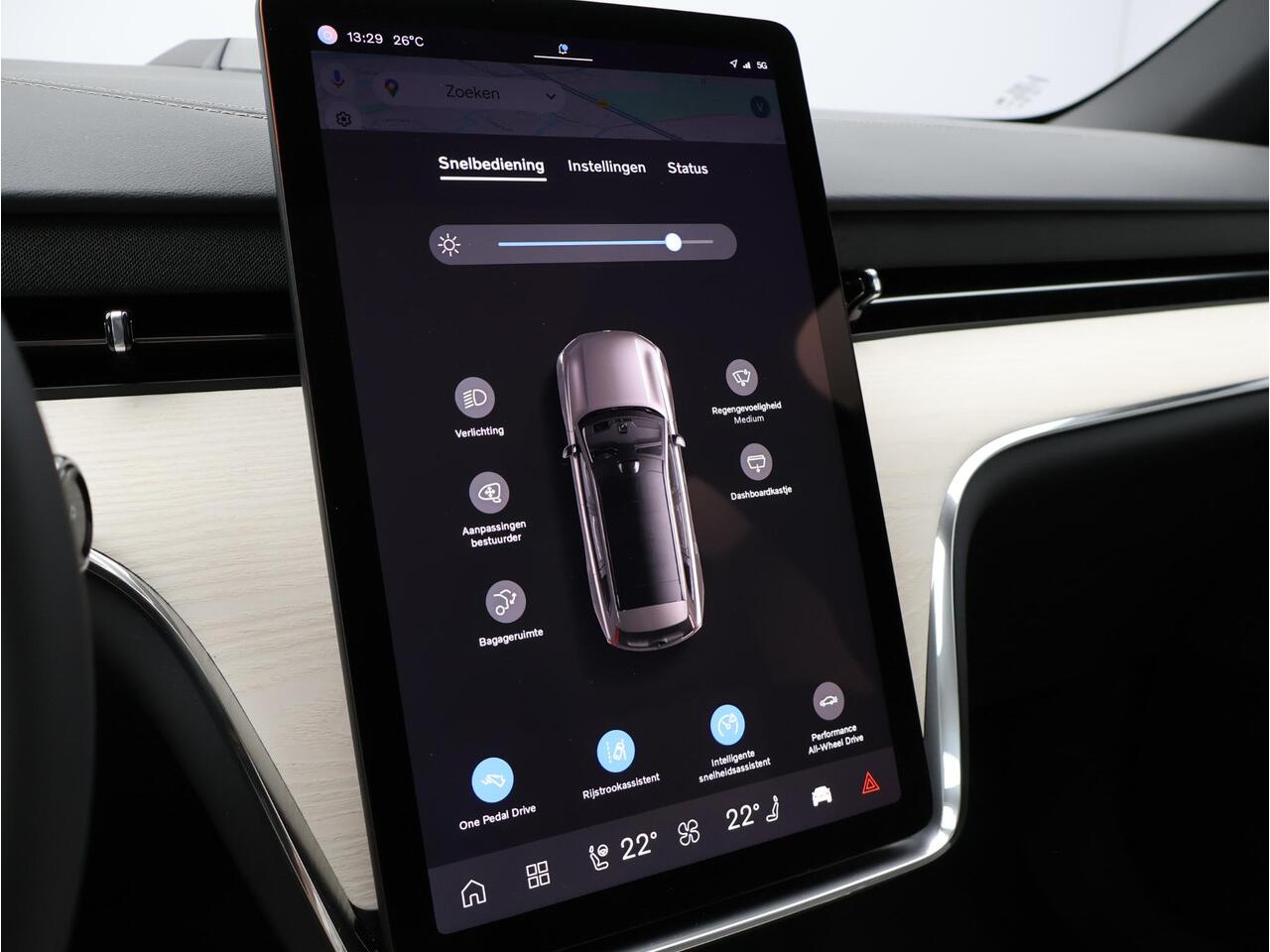 Volvo EX90 Twin Motor Performance 517PK Ultra 111 kWh / Luchtvering / Bowers & Wilkins / Pilot Assist Pack / 22" / Tailored Wool Blend bekleding /