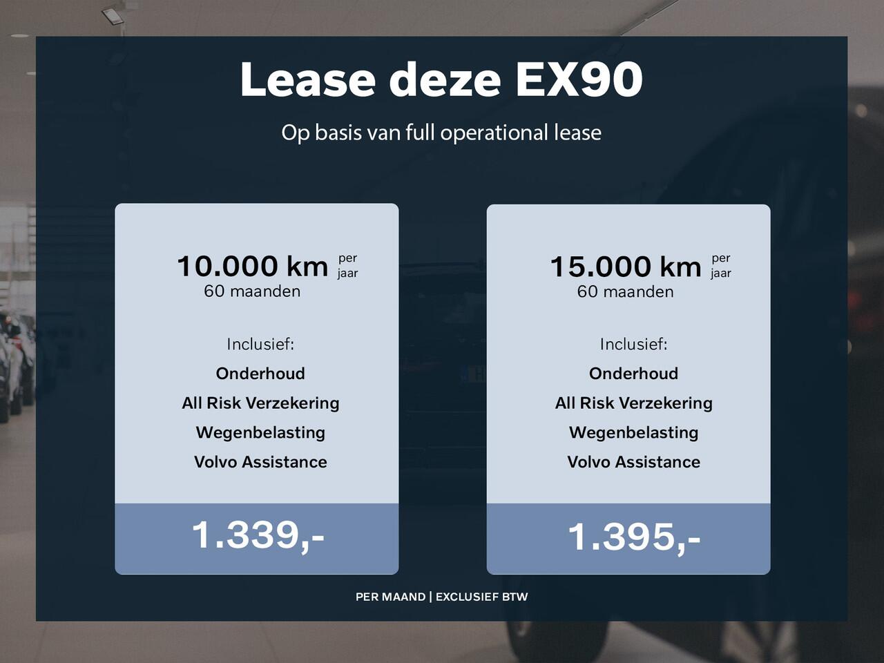 Volvo EX90 Twin Motor Performance Ultra | Panoramadak | 360° camera | Bowers & Wilkins | Luchtvering | Stoel- en Stuurverwarming | Trekhaak