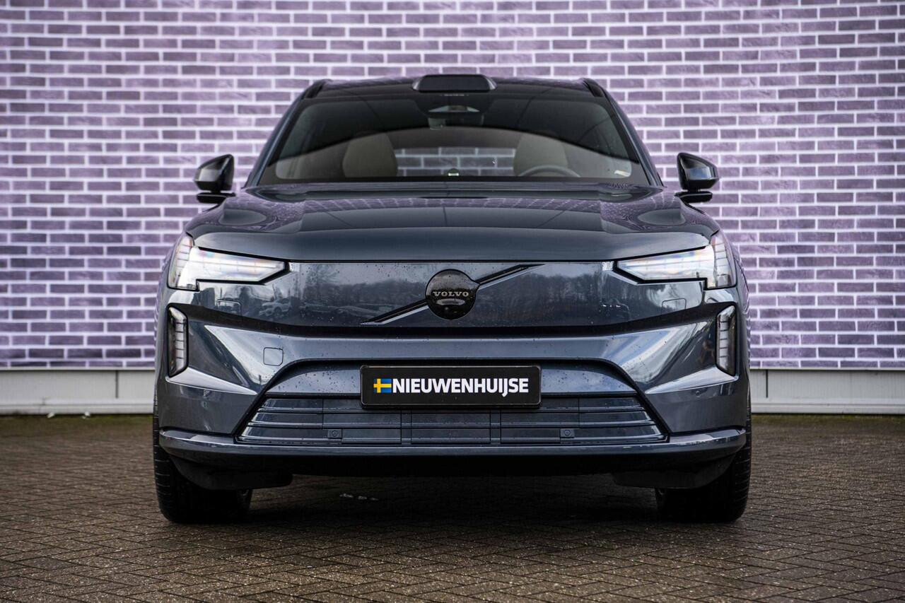 Volvo EX90 Twin Motor Ultra 7p. 111 kWh | Bowers en Wilkins Audio | Luchtvering | 7-zits | 360 camera | Dodehoekdetectie | Panoramadak | Sfeerverlichting | Stoel & stuurverwarming | Soft Close |