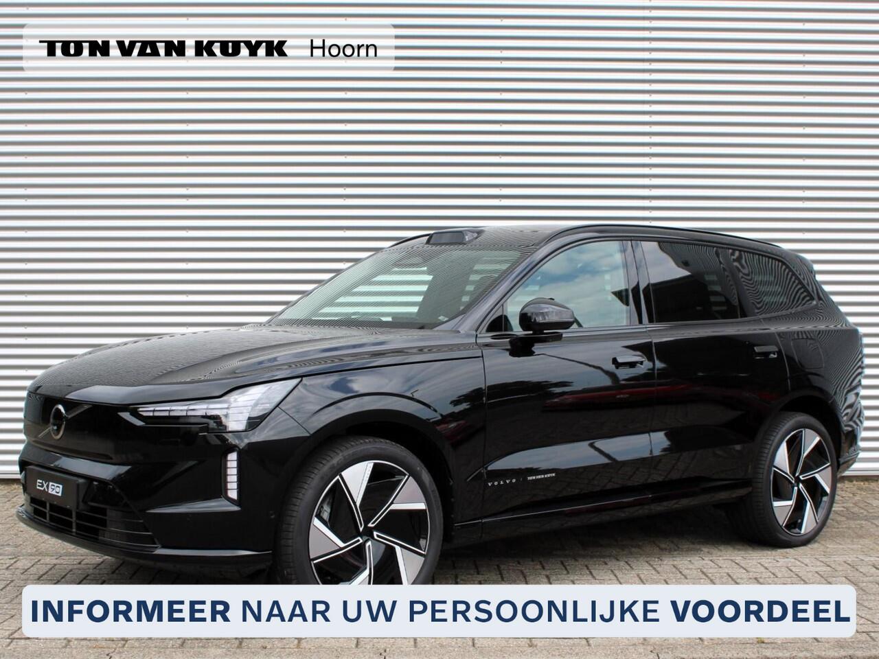 Volvo EX90 Twin Motor Performance Ultra Automaat / Luchtvering / Bowers & Wilkens audio / 22" velgen / Pilot Assist Pack / Climate Pack / Privacy Glass