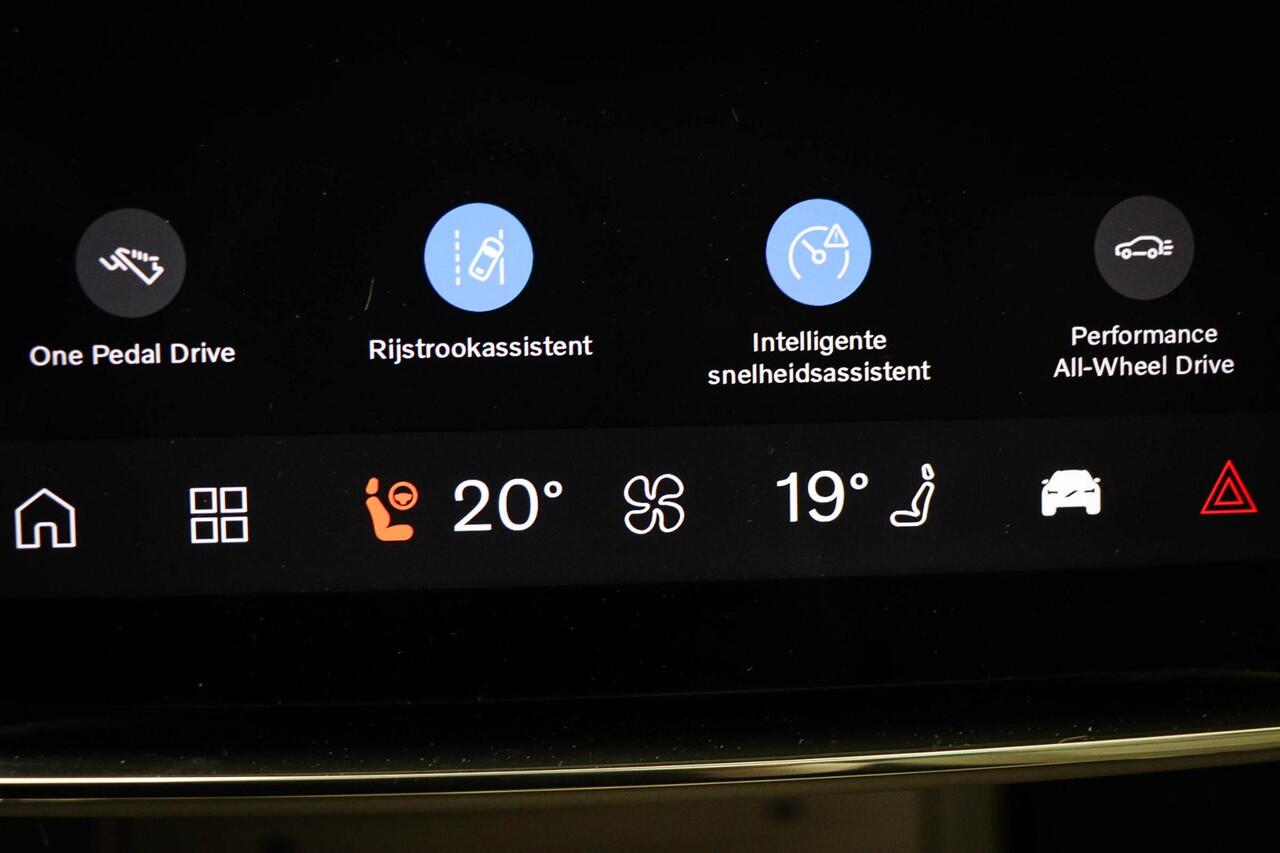 Volvo EX90 Twin Motor Performance Ultra 7p. 111 kWh SOH 100% | CLIMATE PACK | LUCHTVERING | MARGE | STUURVERWARMING | 360 CAMERA