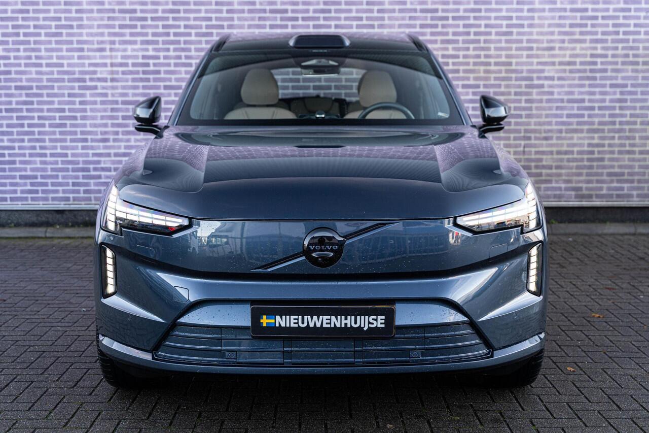 Volvo EX90 Twin Motor Ultra 7p. 111 kWh | Bowers en Wilkins Audio | Luchtvering | 7-zits | 360 camera | Dodehoekdetectie | Panoramadak | Sfeerverlichting | Stoel & stuurverwarming | Soft Close |