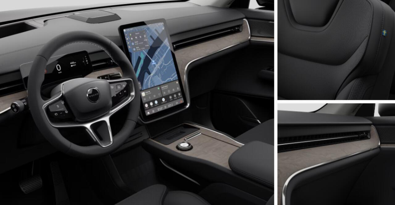 Volvo EX90 408PK Automaat Twin Motor Ultra / Panoramadak / Luchtvering / Head-up display / Stoelverwarming en stuurwielverwarming / Massagestoelen / Memory seats / Adaptive cruise control / 360 Camera / elektrische achterklep