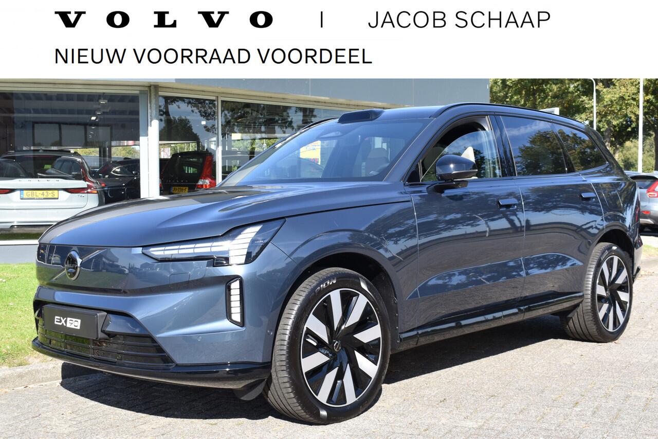 Volvo EX90 Twin Motor 408PK Ultra 7P 111kWh | Uit voorraad leverbaar | Luchtvering | 7 zitplaatsen | Pilot assist-pakket |