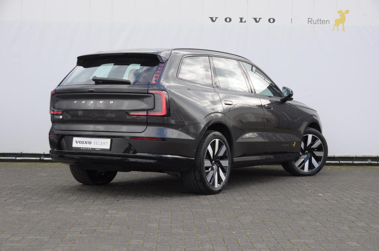 Volvo EX90 517PK Automaat Twin Performance Ultra / Panoramadak / Luchtvering / Head-up display / Stoelverwarming en stuurwielverwarming / Massagestoelen / Memory seats / Adaptive cruise control / 360 Camera / elektrische achterklep