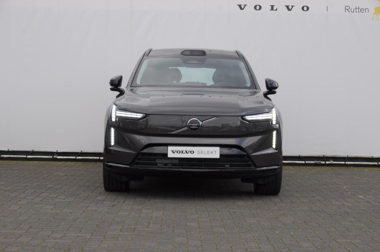 Volvo EX90 517PK Automaat Twin Performance Ultra / Panoramadak / Luchtvering / Head-up display / Stoelverwarming en stuurwielverwarming / Massagestoelen / Memory seats / Adaptive cruise control / 360 Camera / elektrische achterklep