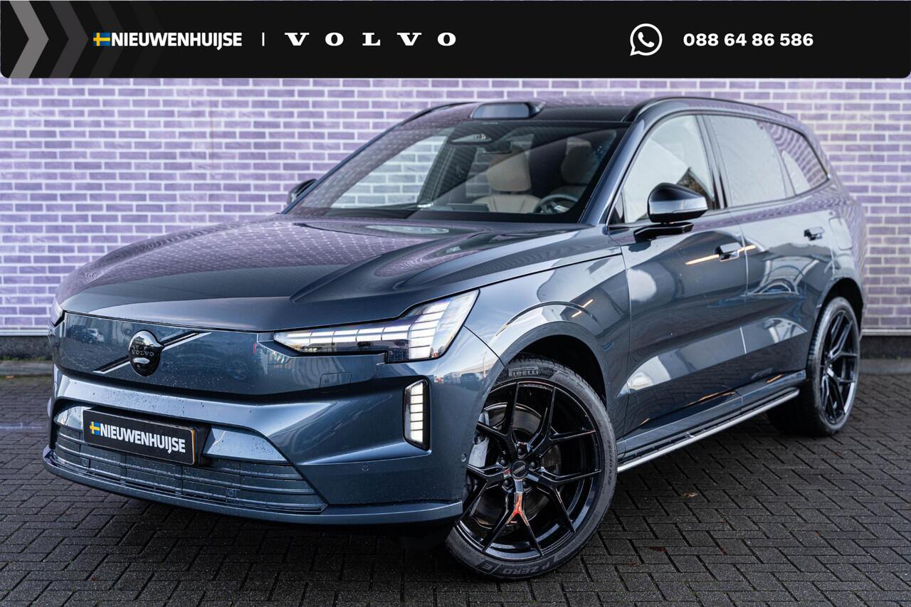 Volvo EX90 Twin Motor Ultra 7p. 111 kWh | Bowers en Wilkins Audio | Luchtvering | 7-zits | 360 camera | Dodehoekdetectie | Panoramadak | Sfeerverlichting | Stoel & stuurverwarming | Soft Close |