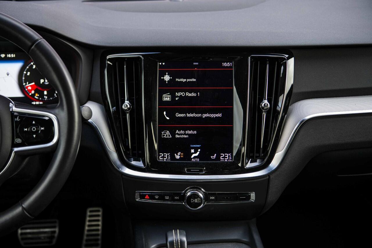 Volvo S60 2.0 B3 R-Design | Adaptieve Cruise Control | Stoel en Stuurverwarming | 19" | CarPlay | DAB+ |