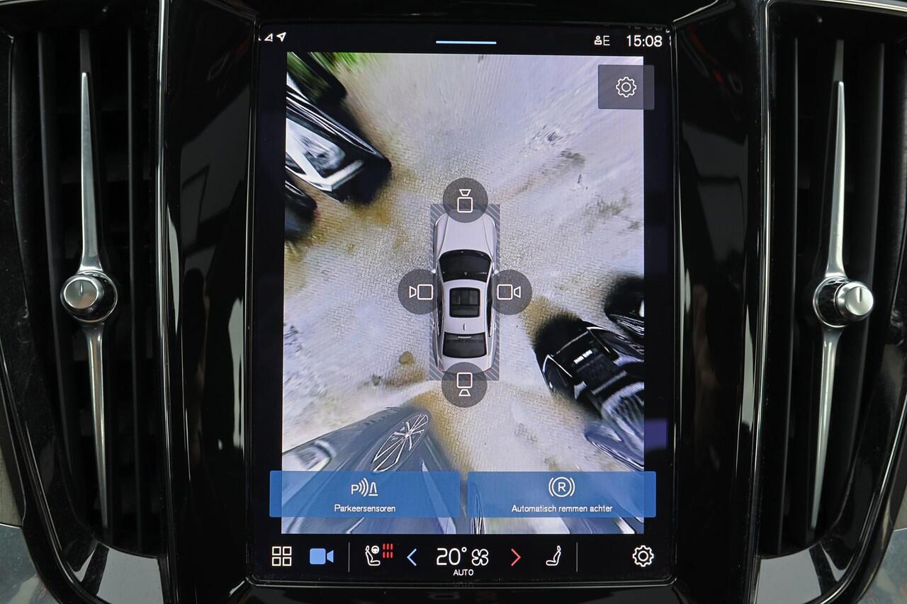 Volvo S60 Recharge T8 AWD Ultimate Dark - Panorama/schuifdak - IntelliSafe Assist & Surround - 360º Camera - Bowers & Wilkins audio - Adaptieve LED koplampen - Verwarmde voorstoelen, stuur & achterbank - Parkeersensoren voor & achter - Elektr. bedienb. voorstoelen 