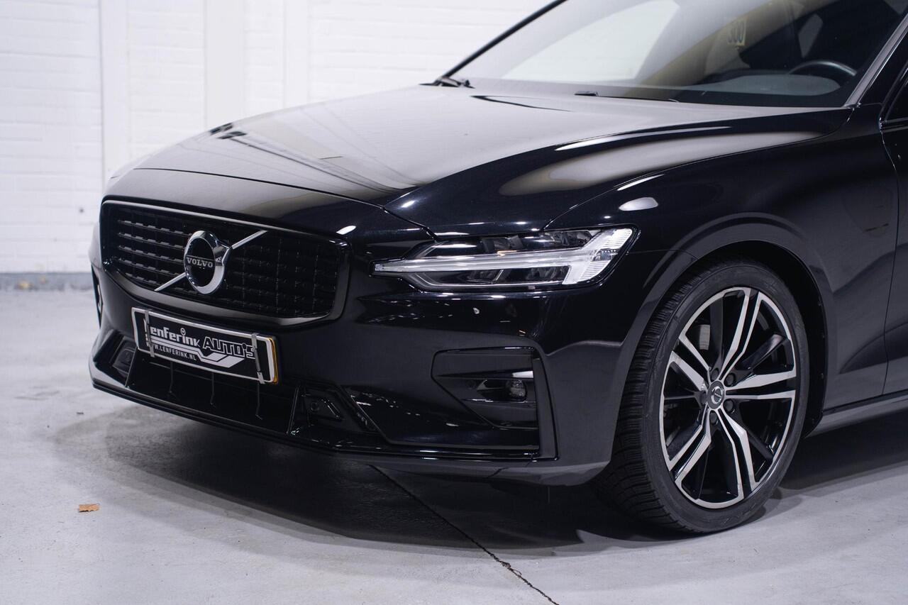 Volvo S60 2.0 B3 R-Design Navi Leder Sportstoelen Schuifdak NAP Camera Apple carplay Rijklaar!