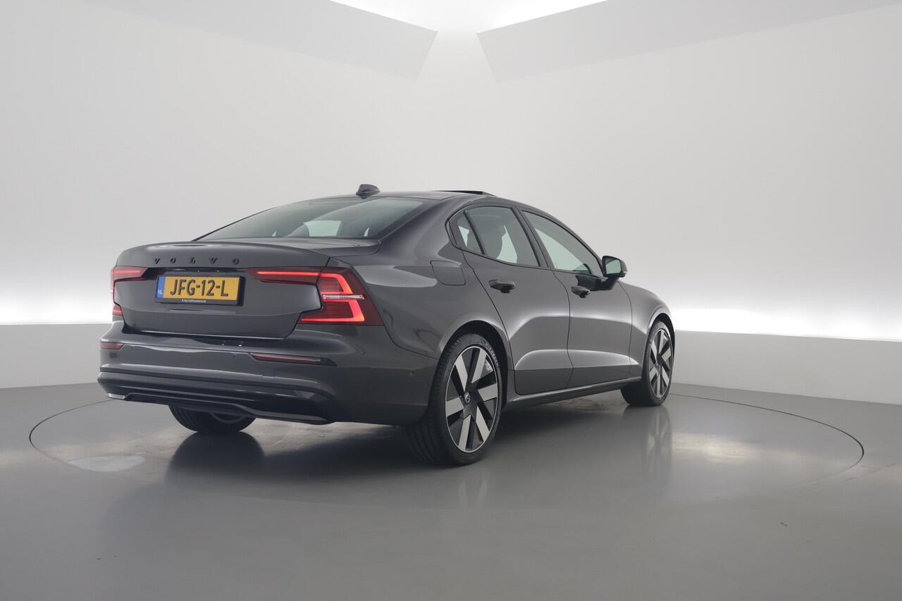 Volvo S60 T8 Recharge Ultimate Dark | B&W | Pano | Massage | Stoelventi. | HUD | Memory seats | Pilot Assist