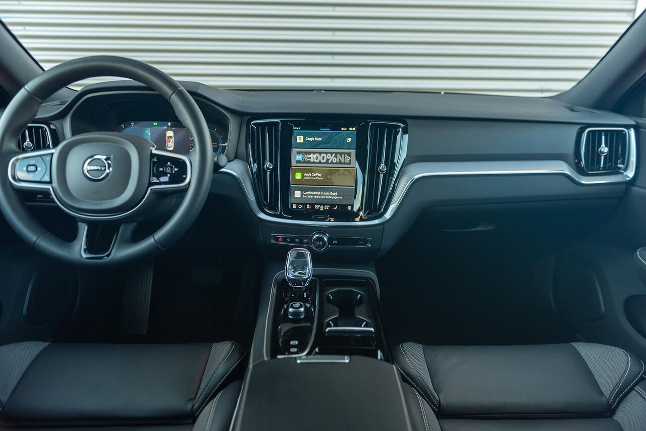 Volvo S60 T6 Aut. Long Range Ultimate Dark ACC Leder Stoel+Stuurverwarming 350pk