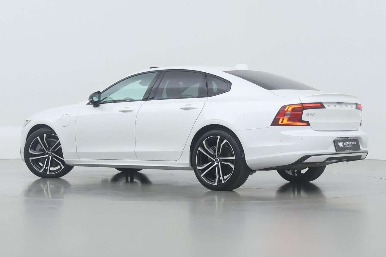 Volvo S90 T8 AWD Ultimate Dark | Luchtvering Achter | Bowers&Wilkins | Massage+Ventilatie | Schuif/kanteldak